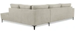 OTTO home Ecksofa »Casina« mit abgerundeter Ottomane, in einem weichen Chenille-Stoff