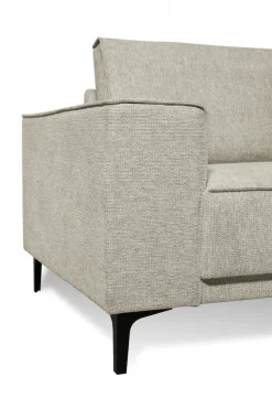 OTTO home Ecksofa »Casina« mit abgerundeter Ottomane, in einem weichen Chenille-Stoff