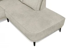 OTTO home Ecksofa »Casina« mit abgerundeter Ottomane, in einem weichen Chenille-Stoff
