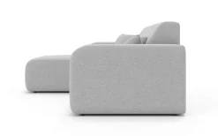 OTTO home Ecksofa »CASSY L-Form, Schlafsofa mit Bettkasten, Maße B/T/H: 245/165/88 cm« mit 2 Rückenkissen, Recamiere rechts oder links bestellbar