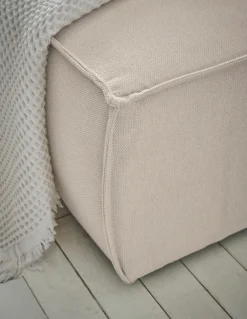 OTTO home Ecksofa »FINNLEY Struktur fein, L-Form 257 cm, Schlafsofa« mit Bettkasten, in Bouclé, Struktur fein und Mega Cord