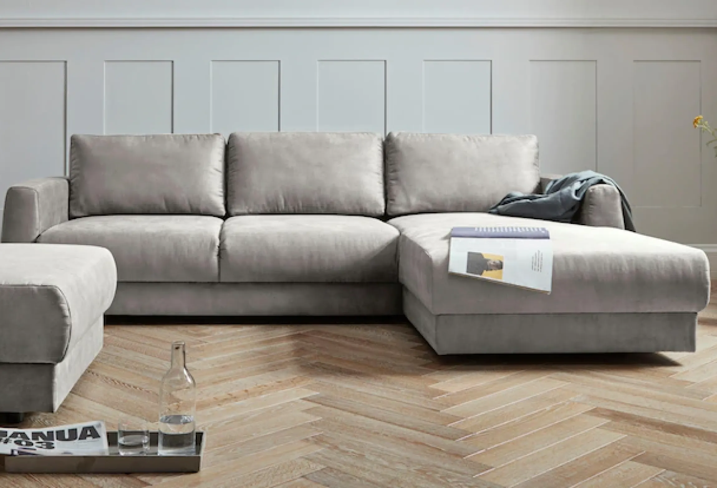 OTTO home Ecksofa »Hobro L-Form« in 3 Bezugsqualitäten in vielen Farben