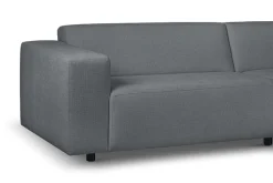 OTTO home Ecksofa »Jellon kompakte Eckcouch« Breite 232 cm, L-Form, Chenille, mit Welleunterfederung