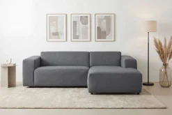 OTTO home Ecksofa »Jellon kompakte Eckcouch« Breite 232 cm, L-Form, Chenille, mit Welleunterfederung