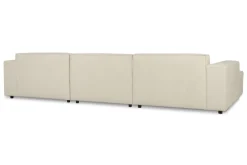 OTTO home Ecksofa »Jorrena, extra weicher Chenille-Stoff« L-Form, 3 Komfortstufen, Breite 346 cm, mit Wellenunterfederung