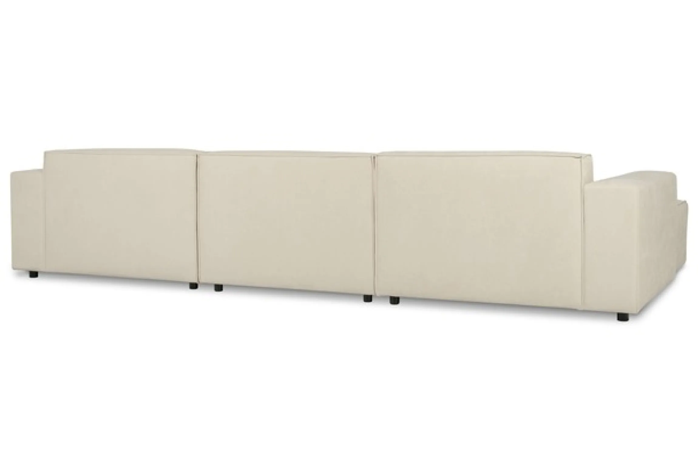 OTTO home Ecksofa »Jorrena, extra weicher Chenille-Stoff« L-Form, 3 Komfortstufen, Breite 346 cm, mit Wellenunterfederung