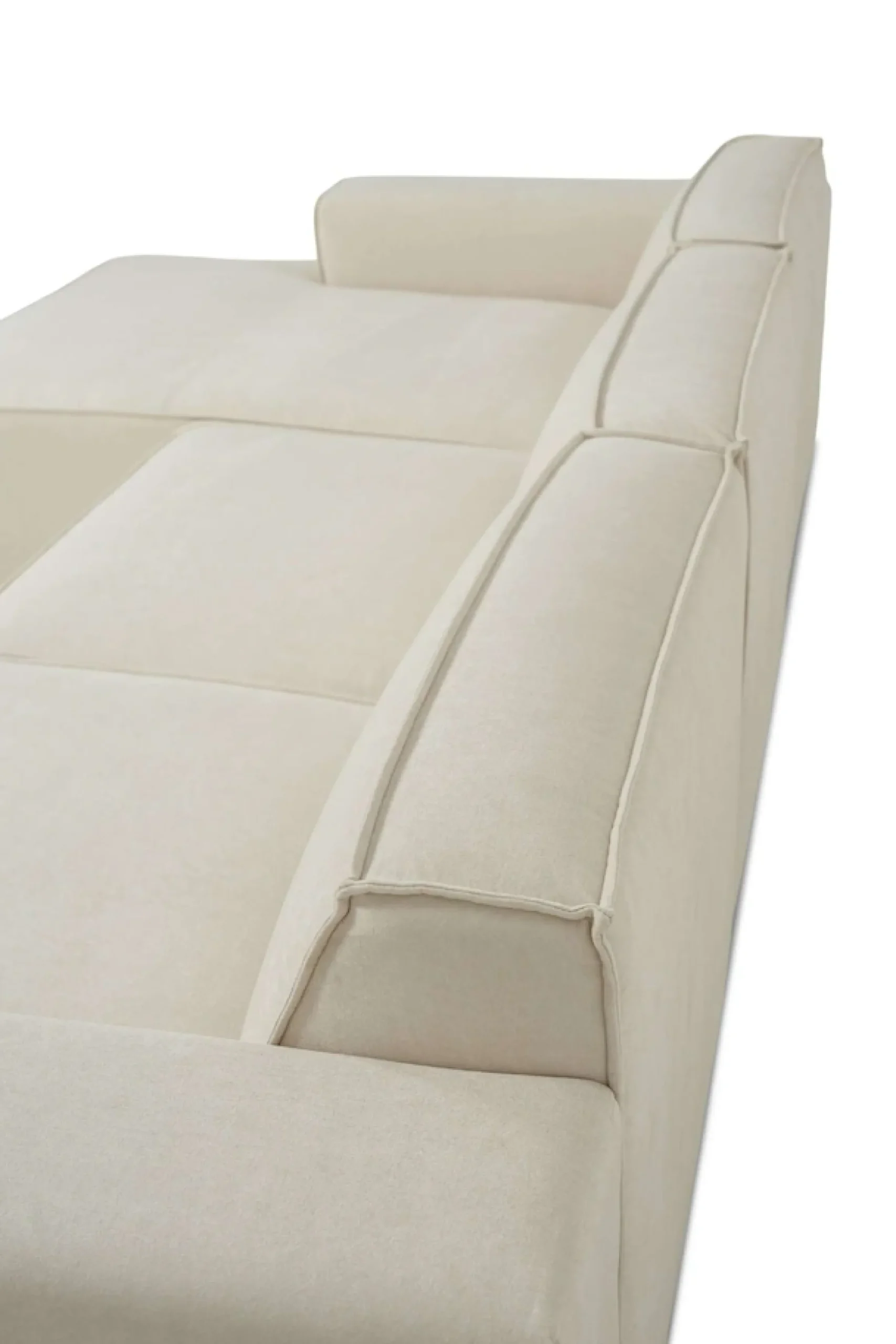 OTTO home Ecksofa »Jorrena, extra weicher Chenille-Stoff« L-Form, 3 Komfortstufen, Breite 346 cm, mit Wellenunterfederung