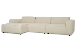 OTTO home Ecksofa »Jorrena, extra weicher Chenille-Stoff« L-Form, 3 Komfortstufen, Breite 316 cm, mit Wellenunterfederung