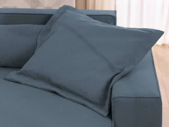 OTTO home Ecksofa »KINLEE Design-Sofa mit Recamiere rechts/links, Maße B/T/H 251/144/70cm« L-Form mit Wellenunterfederung, ohne Bettfunktion, modern und beguem