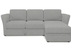 OTTO home Ecksofa »Lavars, L-Form, Schlafsofa« mit Bettfunktion und Stauraum, in zwei verschiedenen Bezugsqualitäten