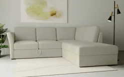 OTTO home Ecksofa »Lavars, L-Form, Schlafsofa« mit Bettfunktion und Stauraum, in zwei verschiedenen Bezugsqualitäten