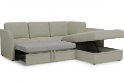 OTTO home Ecksofa »Lavars, L-Form, Schlafsofa« mit Bettfunktion und Stauraum, in zwei verschiedenen Bezugsqualitäten