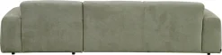 OTTO home Ecksofa »Linkka, Breite 301 cm« L-Form, in einem weichen Chenille-Stoff, mit Wellenunterfederung