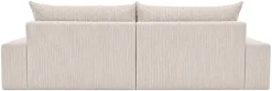 OTTO home Ecksofa Mega-Sofa wahlweise in Cord oder Bouclé, mit Federkern & 6 Zierkissen