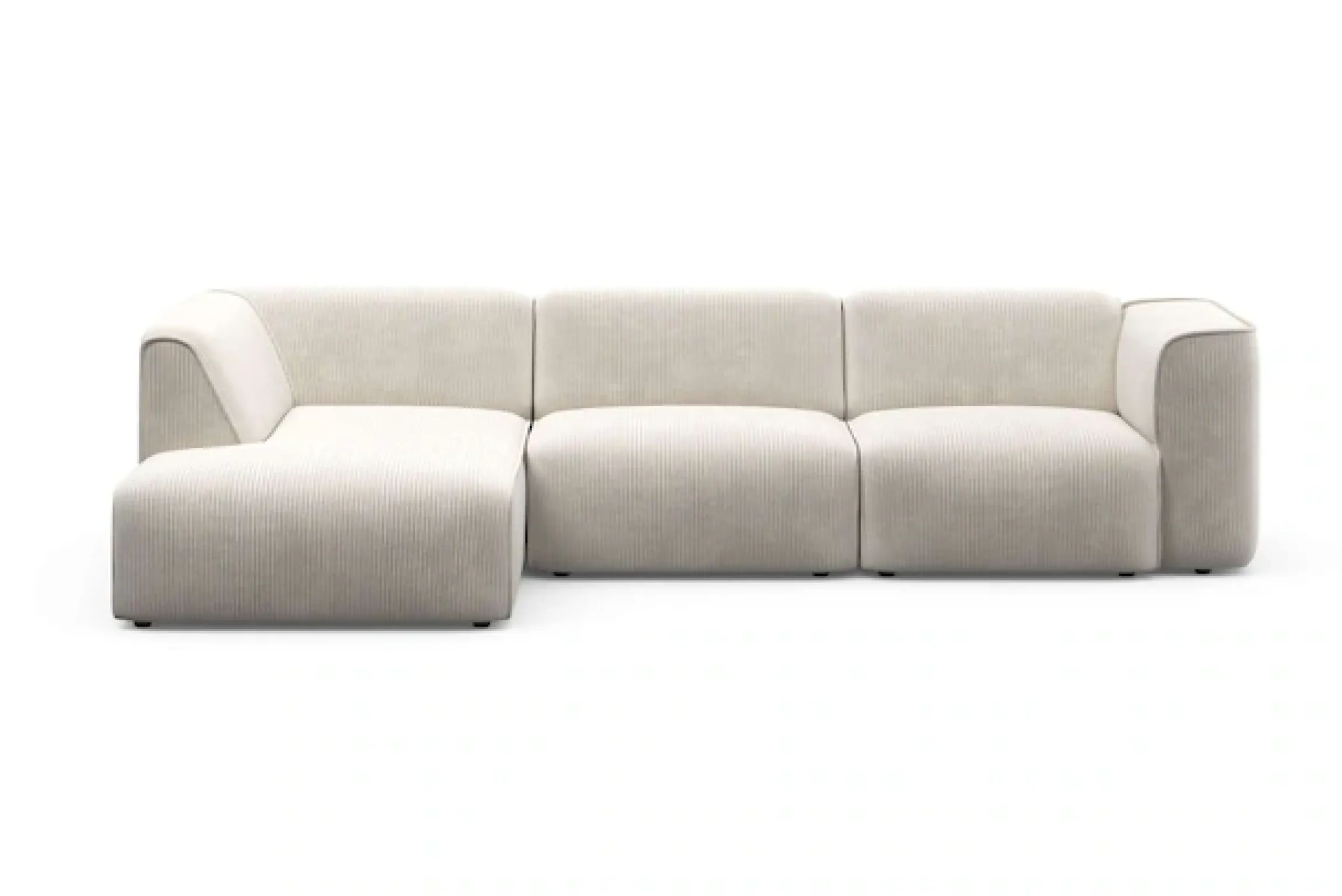 OTTO home Ecksofa »Merid L-Form, B: 295 cm - OTTO. Verlässliche Qualität.« jederzeit durch Module erweiterbar