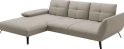 OTTO home Ecksofa »Mikado L-Form« inkl. Sitztiefenverstellung und Armteilverstellung