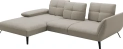 OTTO home Ecksofa »Mikado L-Form« inkl. Sitztiefenverstellung und Armteilverstellung