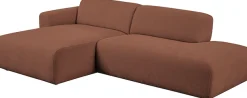 OTTO home Ecksofa »Myrland Kompaktsofa« Breite 263 cm, Chenille, Easy Clean Stoff, mit Kaltschaum