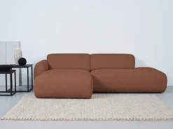 OTTO home Ecksofa »Myrland Kompaktsofa« Breite 263 cm, Chenille, Easy Clean Stoff, mit Kaltschaum