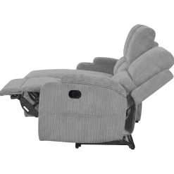 OTTO home Ecksofa »NAPORI Cord, Multimediasofa, L-Form« man. oder elektr. Relaxfuntion, USB-A bei elektr. Variante, Staukasten