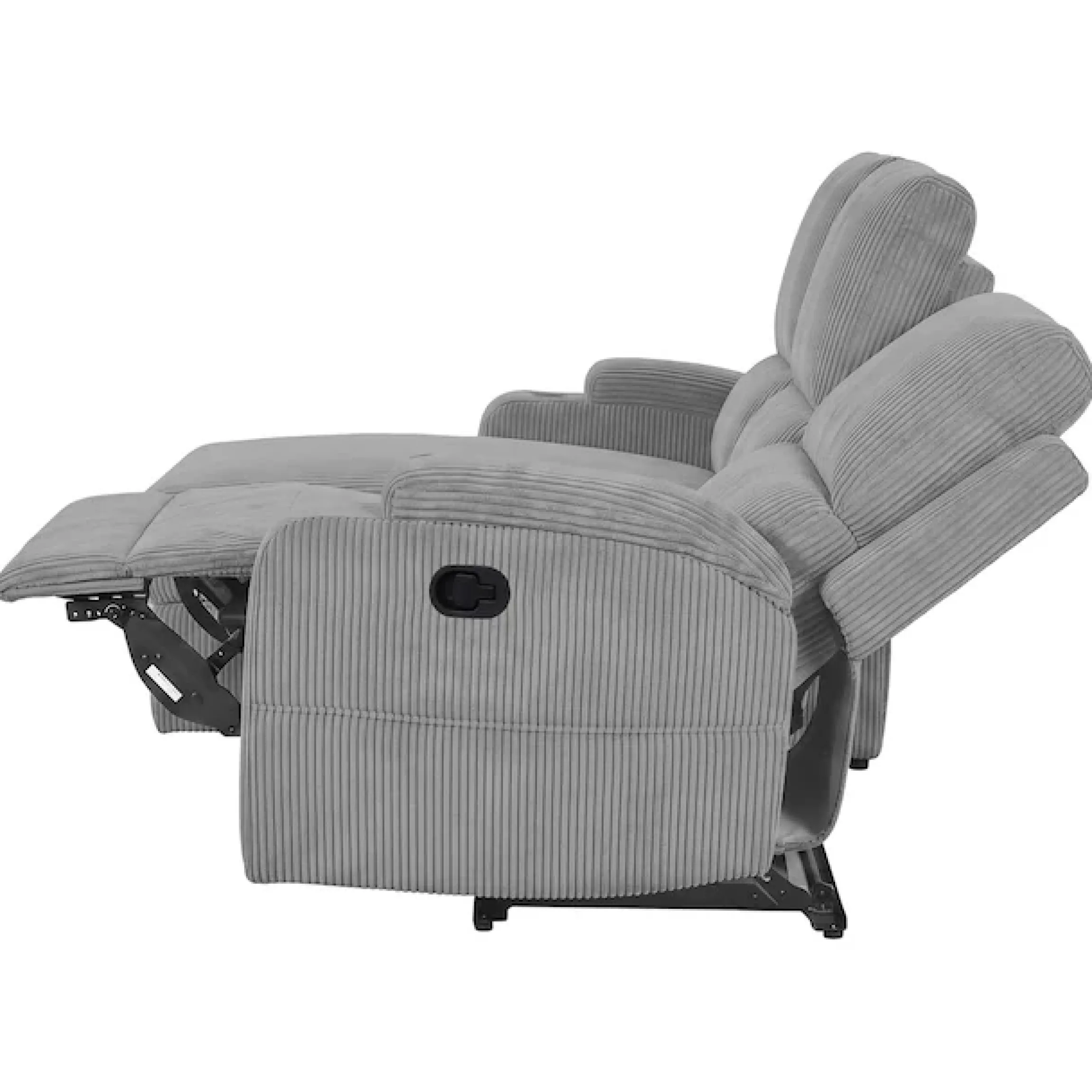 OTTO home Ecksofa »NAPORI Cord, Multimediasofa, L-Form« man. oder elektr. Relaxfuntion, USB-A bei elektr. Variante, Staukasten