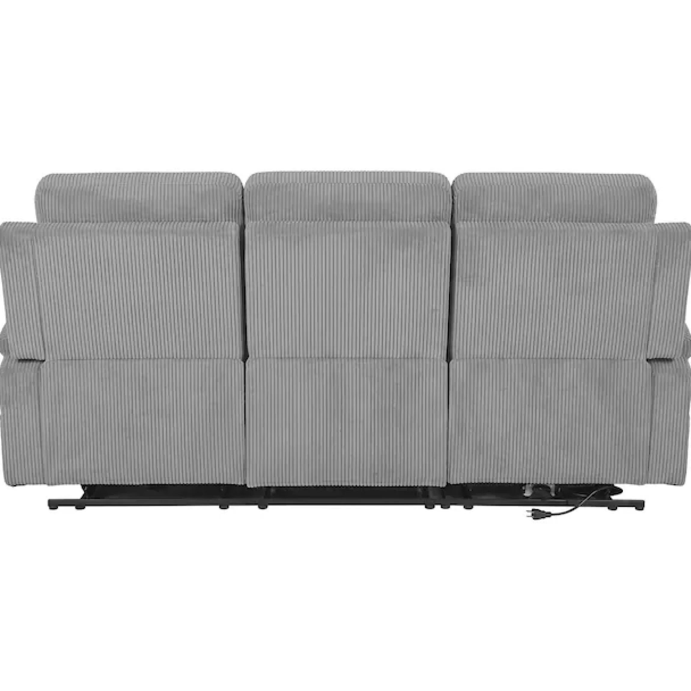 OTTO home Ecksofa »NAPORI Cord, Multimediasofa, L-Form« man. oder elektr. Relaxfuntion, USB-A bei elektr. Variante, Staukasten