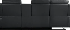 OTTO home Ecksofa »NAPORI Lederoptik, Multimediasofa, 3er Kinosessel XXL, L-Form« Kinosofa, manuelle o. elektr. Relaxfunktion, Staufach, Getränkehalter