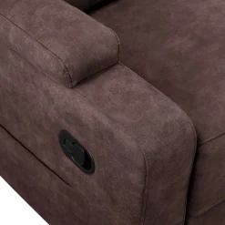 OTTO home Ecksofa »NAPORI Microfaser, Multimediasofa, L-Form« man. oder elektr. Relaxfuntion, USB-A bei elektr. Variante, Staukasten