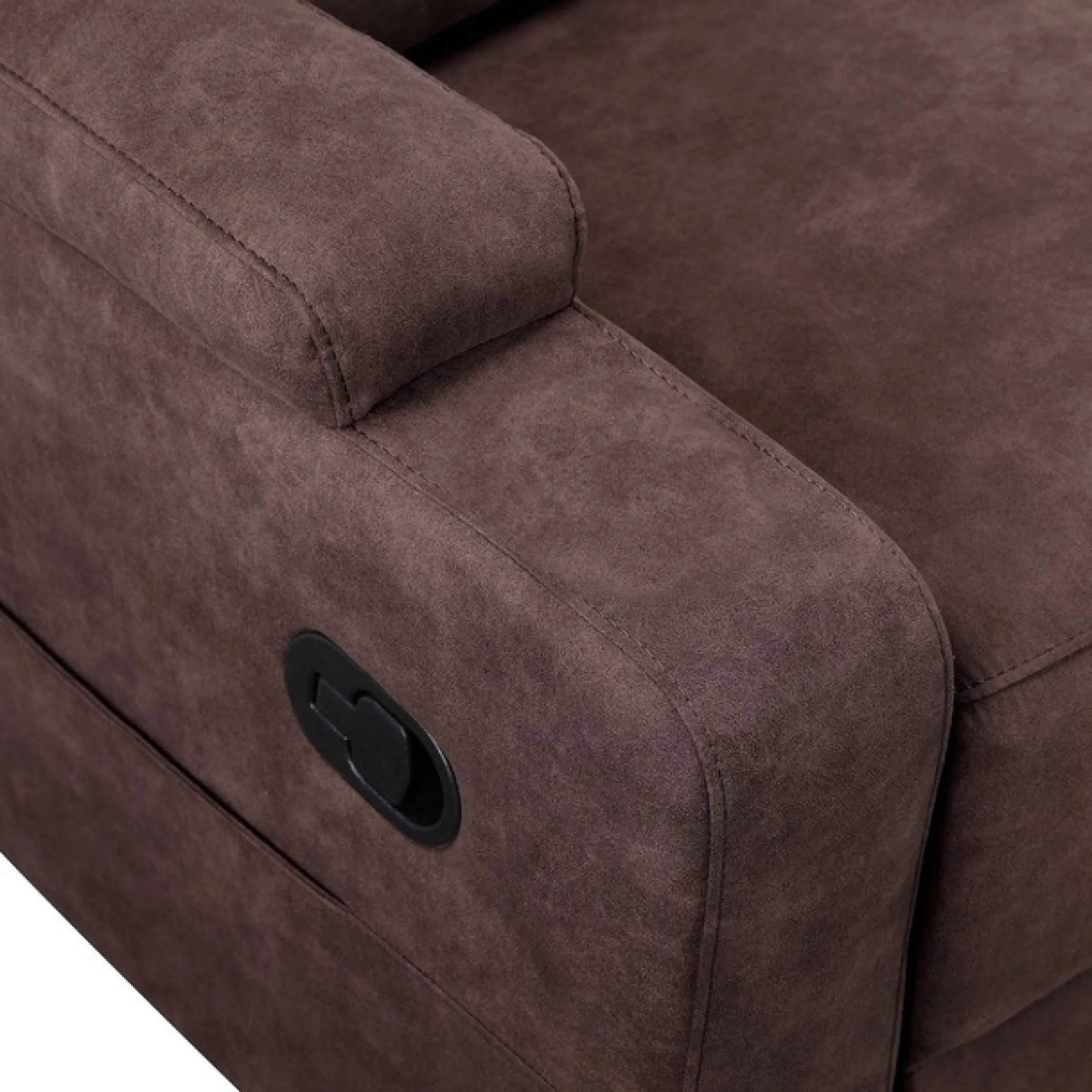 OTTO home Ecksofa »NAPORI Microfaser, Multimediasofa, L-Form« man. oder elektr. Relaxfuntion, USB-A bei elektr. Variante, Staukasten