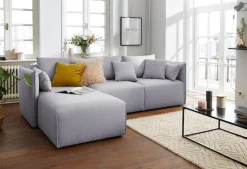 OTTO home Ecksofa »Nöre L-Form« 3 Teile, in vielen Bezugsqualitäten und Farben. Modulteile s. "Nöre"