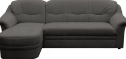 OTTO home Ecksofa »Nyborrg 234 x 142 cm, auch mit Schlaffunktion, formschön & stabil« Wahlweise mit Bettfunktion, L-Form, moderne Steppung