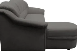 OTTO home Ecksofa »Nyborrg 234 x 142 cm, auch mit Schlaffunktion, formschön & stabil« Wahlweise mit Bettfunktion, L-Form, moderne Steppung