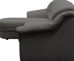 OTTO home Ecksofa »Nyborrg 234 x 142 cm, auch mit Schlaffunktion, formschön & stabil« Wahlweise mit Bettfunktion, L-Form, moderne Steppung
