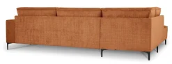 OTTO home Ecksofa »OLAND Chenille L-Form, B: 289 cm, Skandi-Design« Struktur, Flachgewebe, Luxus-Microfaser, Boucle