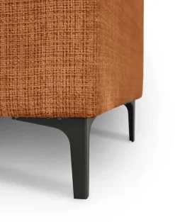 OTTO home Ecksofa »OLAND Chenille L-Form, B: 289 cm, Skandi-Design« Struktur, Flachgewebe, Luxus-Microfaser, Boucle