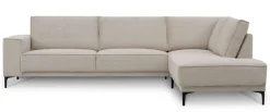 OTTO home Ecksofa »OLAND Cord L-Form, B: 289 cm, Skandi-Design« Struktur, Flachgewebe, Luxus-Microfaser, Boucle