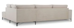 OTTO home Ecksofa »OLAND Cord L-Form, B: 289 cm, Skandi-Design« Struktur, Flachgewebe, Luxus-Microfaser, Boucle