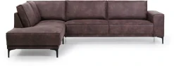 OTTO home Ecksofa »OLAND Luxus-Microfaser L-Form, B: 289 cm, Skandi-Design« Struktur, Flachgewebe, Luxus-Microfaser, Boucle