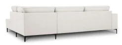 OTTO home Ecksofa »OLAND Struktur fein L-Form, B: 289 cm, Skandi-Design« Struktur, Flachgewebe, Luxus-Microfaser, Boucle