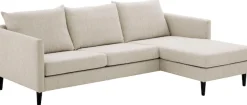 OTTO home Ecksofa »Rekvik L-Form« mit Wellenunterfederung, Ottomane beidseitig montierbar