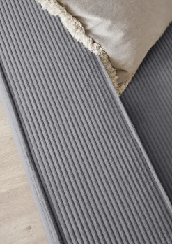 OTTO home Ecksofa »SHERWOOD XXL Cord 284, Big-Sofa L-Form, tiefe Sitzfläche 95 cm« Recamiere rechts/links, als Schlafsofa stellbar, Cord u. Leinenoptik