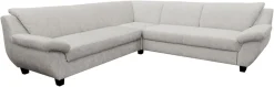 OTTO home Ecksofa »Sillkeborg 251 x 251 cm, formschönes Sofa mit dunklen Füßen« aus haustierfreundlichem Pet Friendly Bezug