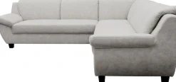 OTTO home Ecksofa »Sillkeborg 251 x 251 cm, formschönes Sofa mit dunklen Füßen« aus haustierfreundlichem Pet Friendly Bezug