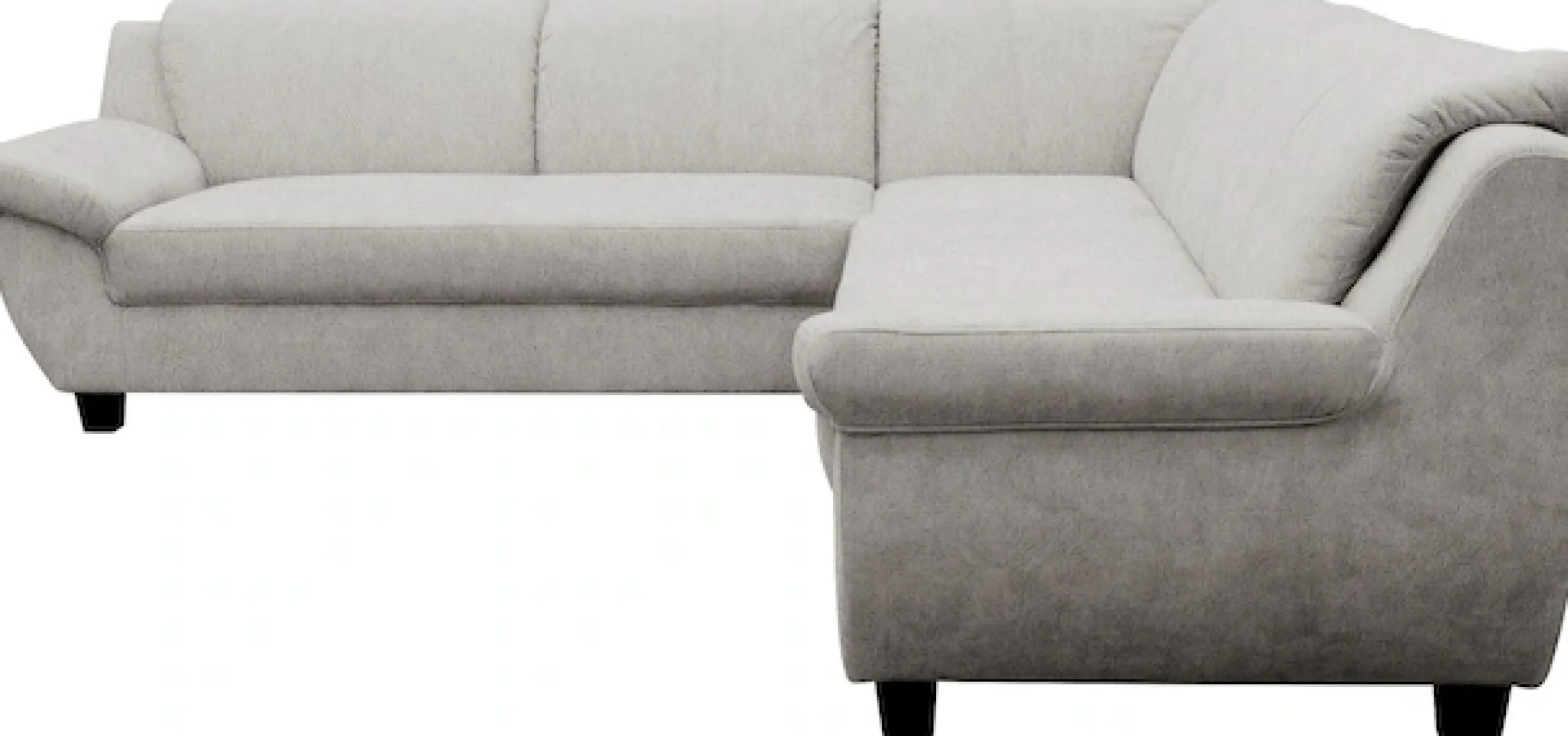 OTTO home Ecksofa »Sillkeborg 251 x 251 cm, formschönes Sofa mit dunklen Füßen« aus haustierfreundlichem Pet Friendly Bezug