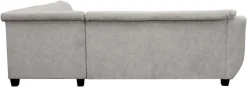 OTTO home Ecksofa »Sillkeborg 251 x 251 cm, formschönes Sofa mit dunklen Füßen« aus haustierfreundlichem Pet Friendly Bezug
