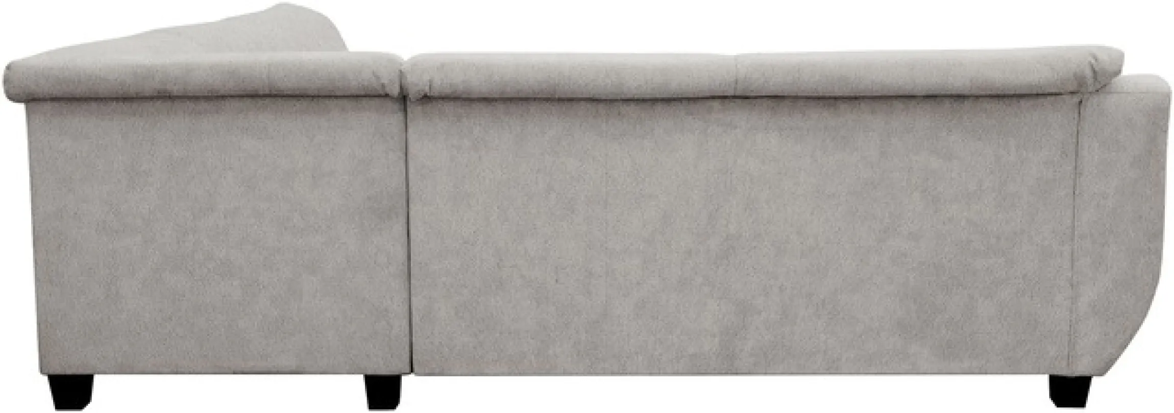 OTTO home Ecksofa »Sillkeborg 251 x 251 cm, formschönes Sofa mit dunklen Füßen« aus haustierfreundlichem Pet Friendly Bezug