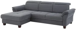 OTTO home Ecksofa »Solvei L-Form« mit Recamierenabschluß und Sitztiefenverstellung
