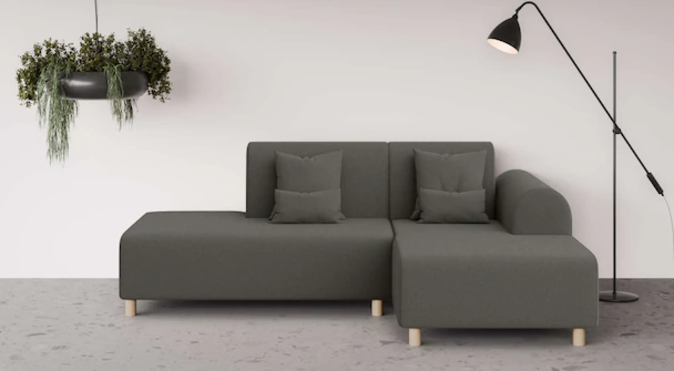 OTTO home Ecksofa »Suyala« L-Form mit Hocker