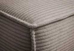 OTTO home Ecksofa »TVINNU Cord, L-Form, Breite 275 cm« wahlweise Recamiere rechts/links, schwarze Füße, bequemer Sitzkomfort