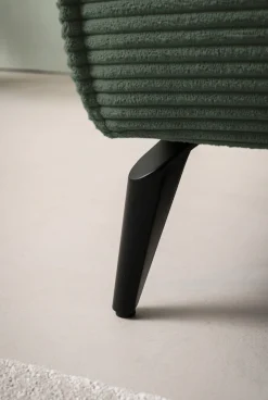 OTTO home Ecksofa »TVINNU Cord, L-Form, 275 cm, mit Hocker« stellbar zum Schlafsofa (Krokodilverbinder)